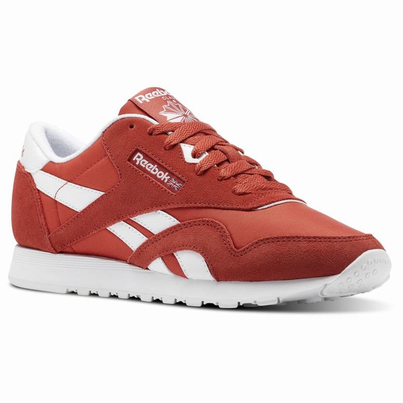 Reebok Classic Nylon Neutrals Tenisky Damske - Červené/Biele GY9347SM